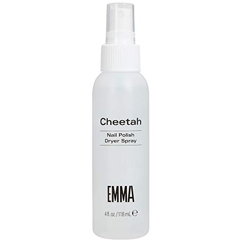 EMMA V.S.N.P. Cheetah Nail Polish Dryer Spray, Provides a Smooth, Smudge-Proo...