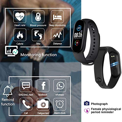 Fitness Tracker,Smart Watch,Heart Rate Monitor IP67 Waterproof Activity Track...