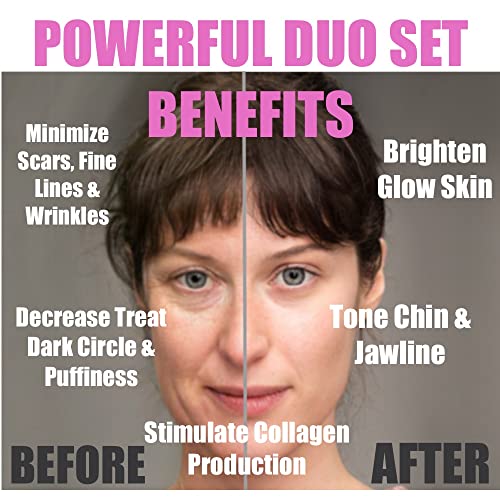 Facial Cupping Gua Sha Set – Guasha Tool & Neck Face Cupping – Jade Stone Mas...