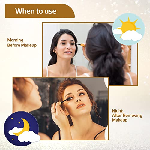 Encapture Eyelash Growth Serum and Eyebrow Growth Serum, Lash Serum Enhancing...