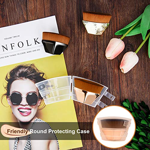 Foundation Makeup Brush, Endoto Kabuki Magic Face Momma Brush Flat Top High-D...