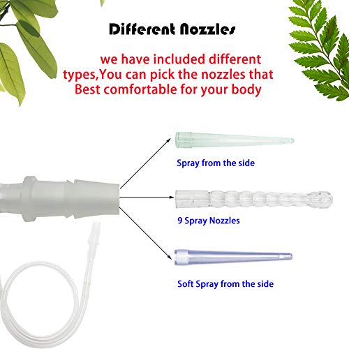 GNEGKLEAN Black Silicone Enema Bulb Kit 7.6oz Clean Anal Douche for Men Women...