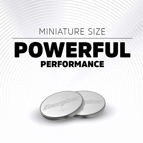 Energizer CR2032 Batteries, 3V Lithium Coin Cell 2032 Watch Battery,White (6 ...