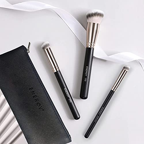 ENERGY Foundation Makeup Brushes for Liquid Makeup Pro Kabuki Foundation Brus...