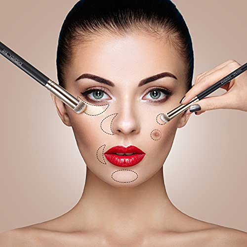 ENERGY Foundation Makeup Brushes for Liquid Makeup Pro Kabuki Foundation Brus...