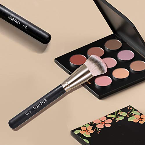 ENERGY Foundation Makeup Brushes for Liquid Makeup Pro Kabuki Foundation Brus...