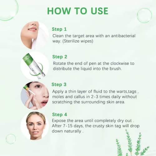 Skin Tag & Wart & Callus for Treating Kit, Treating your Skin Quickly and Eff...