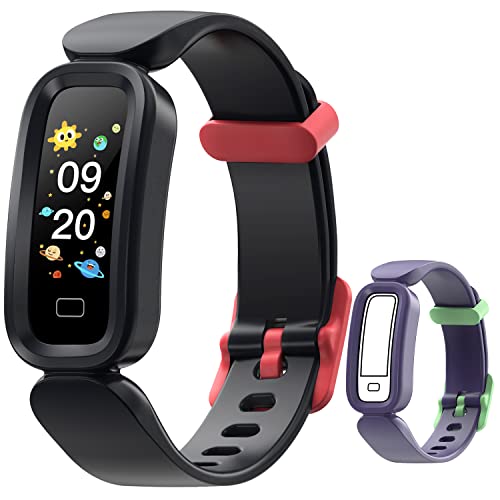 ENGERWALL Fitness Tracker for Kids Boys Girls IP68 Waterproof, Kids Activity ...