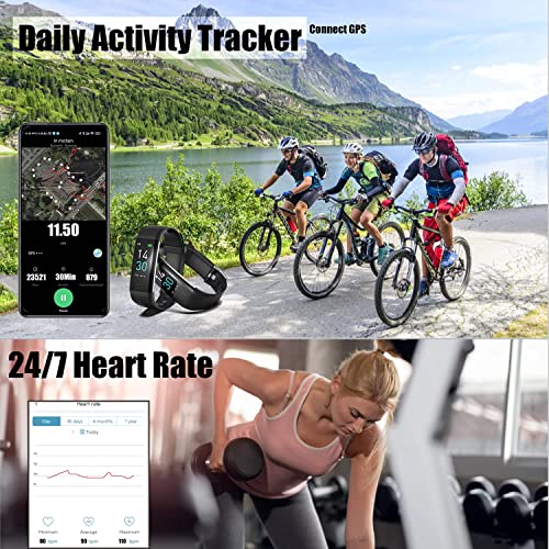 ENGERWALL Fitness Tracker with Step Counter /Calories /Stopwatch,Activity Tra...