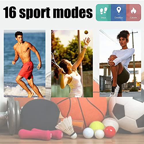 ENGERWALL Fitness Tracker with Step Counter /Calories /Stopwatch,Activity Tra...