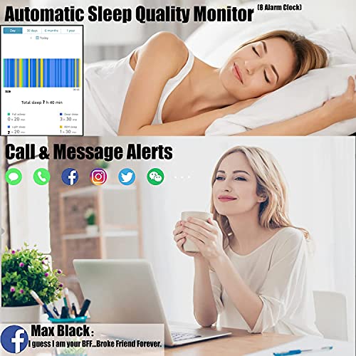 ENGERWALL Fitness Tracker with Step Counter /Calories /Stopwatch,Activity Tra...