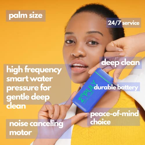 Enpuly Water Flosser Cordless for Teeth,Mini Portable Dental Oral Irrigator w...