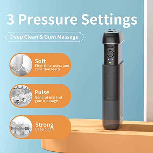 Water Flosser for Teeth, Enpuly Mini Portable Rechargeable Dental Oral Flossi...