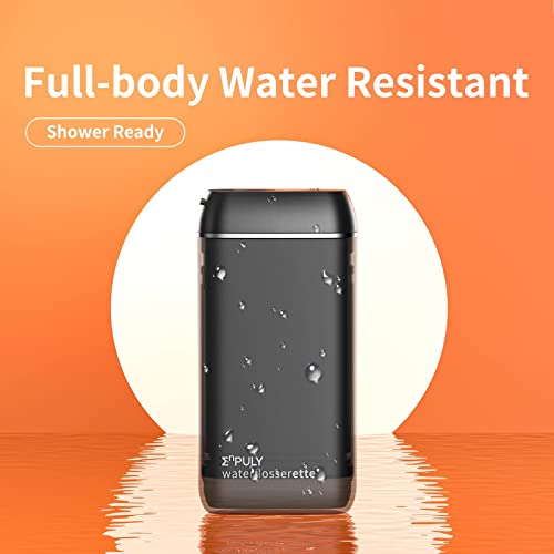 Water Flosser for Teeth, Enpuly Mini Portable Rechargeable Dental Oral Flossi...