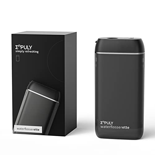 Water Flosser for Teeth, Enpuly Mini Portable Rechargeable Dental Oral Flossi...