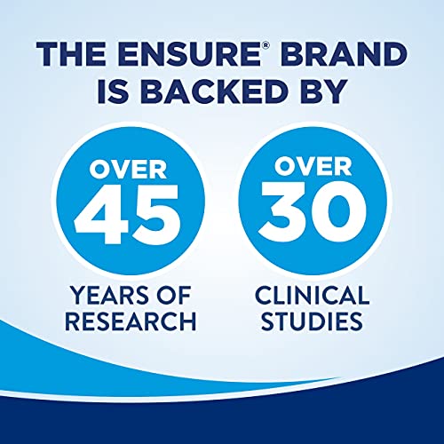 Ensure Original Nutrition Shake with Fiber, Small Meal Replacement Shake, Com...