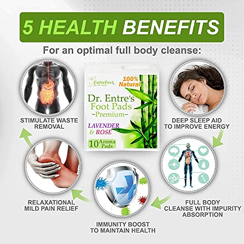 Dr. Entre's Foot Pads: Organic All Natural Formula for Impurity Removal, Pain...