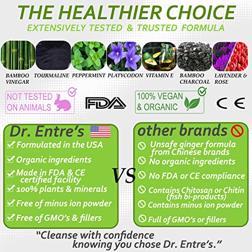 Dr. Entre's Foot Pads: Organic All Natural Formula for Impurity Removal, Pain...