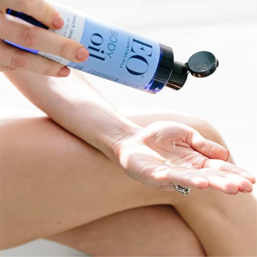 EO Body Oil: Massage and Moisturize, French Lavender, 8 Ounce