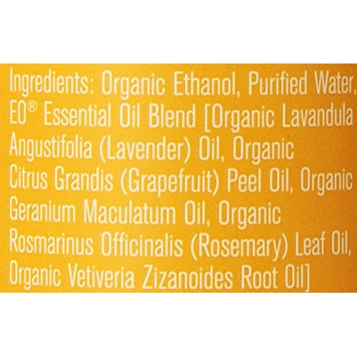 EO Organic Deodorant Spray: Aluminum Free, Citrus, 4 Ounce