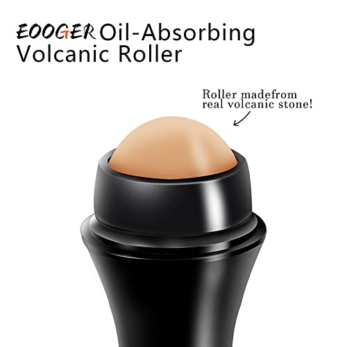 Oil-Absorbing Volcanic Face Roller, Reusable Face Roller Skin Care Facial Ski...