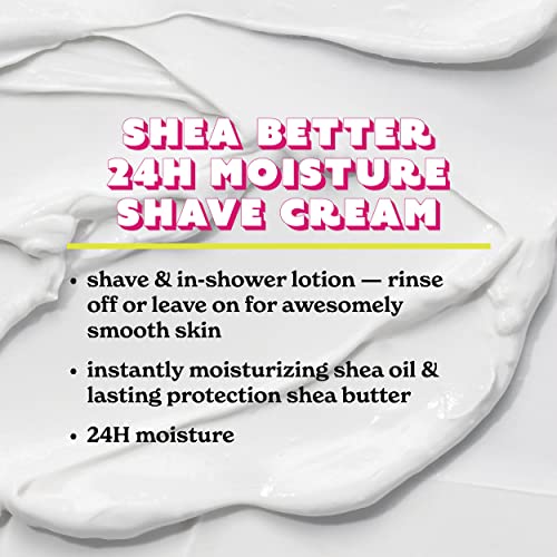eos Shea Better Shaving Cream for Women- Pomegranate Raspberry | Shave Cream,...