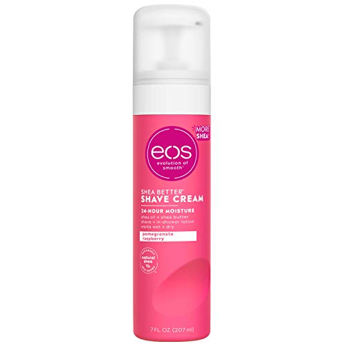 eos Shea Better Shaving Cream for Women- Pomegranate Raspberry | Shave Cream,...
