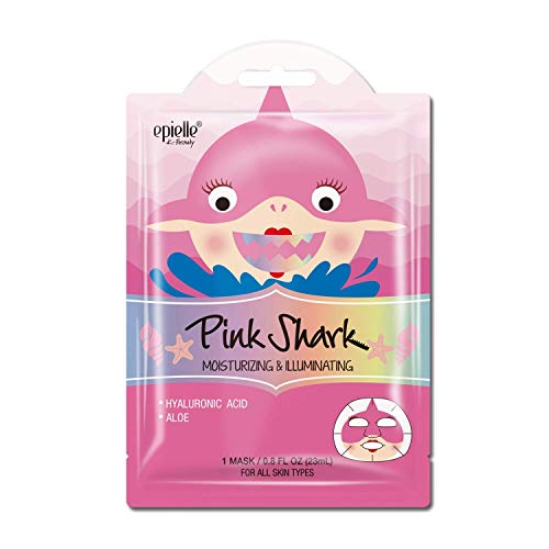 Epielle Character Sheet Masks | Animal Spa Mask | Dalmatian, Zebra, Cat, Shar...