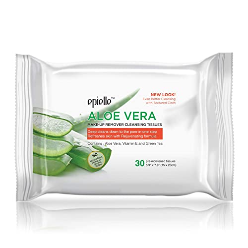 Epielle New Makeup Remover Cleansing Wipes Tissue | Gentle for all Skin Types...