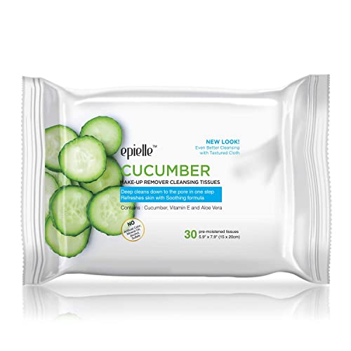 Epielle New Makeup Remover Cleansing Wipes Tissue | Gentle for all Skin Types...