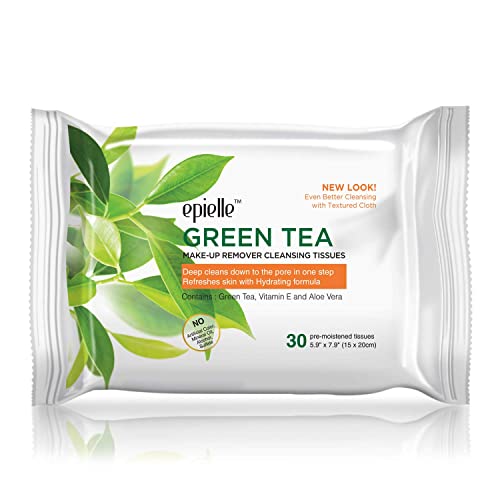 Epielle New Makeup Remover Cleansing Wipes Tissue | Gentle for all Skin Types...