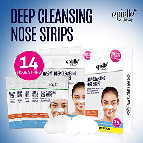 Original Epielle Deep Cleansing Nose Strips, Pore Strips for Clogged Pores, B...