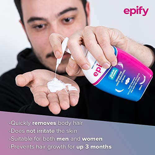 epify by bubbly Hair Removal Cream, 8.45 Fl Oz (Pack of 1)