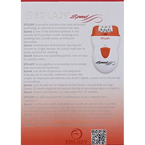Epilady Speed Corded Epilator - Hair Removal Epilator for Women and Men, Hair...