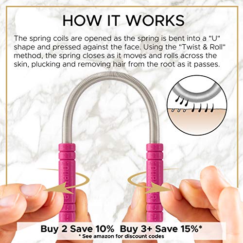 Epiwand Facial Hair Removal Kit for Women | Eyebrow Trimmer Razor & Face Epil...