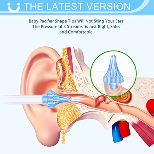 Ear Wax Removal Kit, Ear Cleaning Kit, with Ear Washer Bottle, Ear Wash Basin...