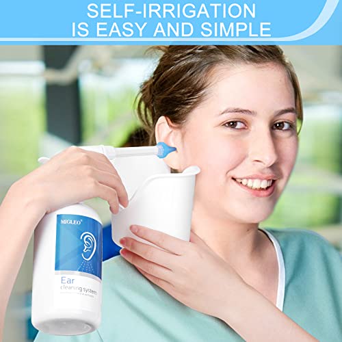 Ear Wax Removal Kit, Ear Cleaning Kit, with Ear Washer Bottle, Ear Wash Basin...