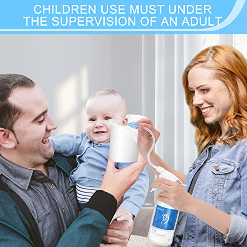 Ear Wax Removal Kit, Ear Cleaning Kit, with Ear Washer Bottle, Ear Wash Basin...