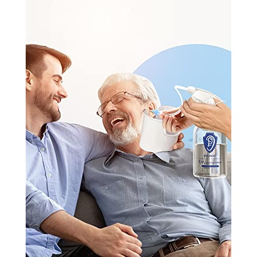 Ear Wax Removal Kit, with Ear Washer Bottle, Ear Wash Basin and 12 Pcs Reusab...