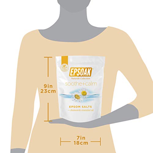 Epsoak Everyday Epsom Salt - 2 lbs. Soothe + Calm Bath Salts