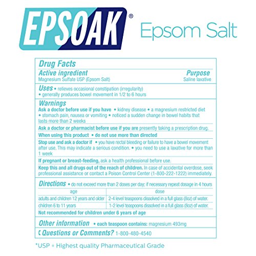 Epsoak USP Epsom Salt - 10 lb. Bulk Bag