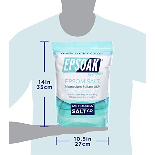 Epsoak USP Epsom Salt - 10 lb. Bulk Bag