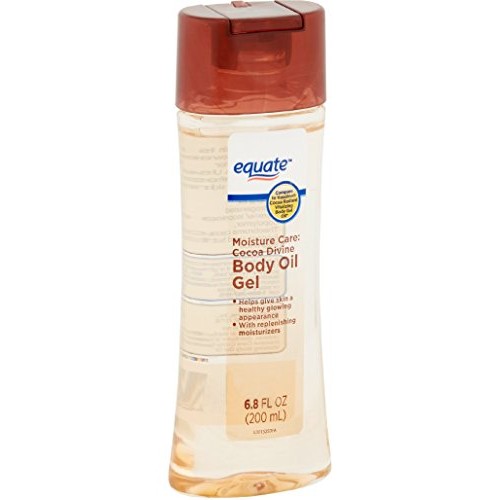 Equate Moisture Care Cocoa Divine Body Oil Gel, 6.8 fl oz (Pack of 2)