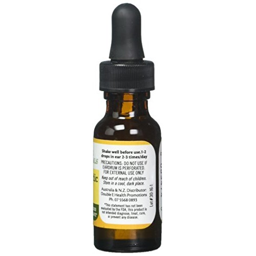 Equinox Botanicals Mullein Garlic Ear Oil .5 oz
