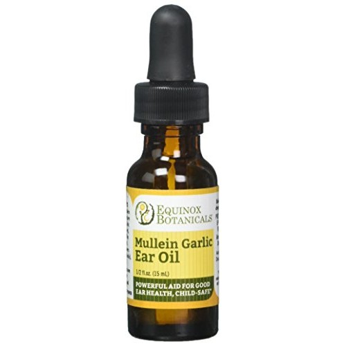 Equinox Botanicals Mullein Garlic Ear Oil .5 oz
