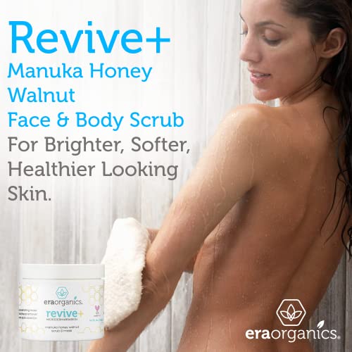 Era Organics Microdermabrasion Facial Scrub & Face Exfoliator - Spa Quality E...