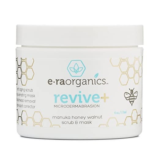 Era Organics Microdermabrasion Facial Scrub & Face Exfoliator - Spa Quality E...