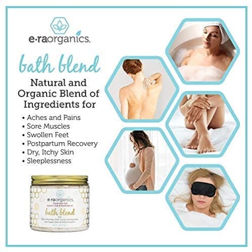 Era Organics Relaxing Bath Salts & Essential Oils – Extra Soothing Spa Qualit...