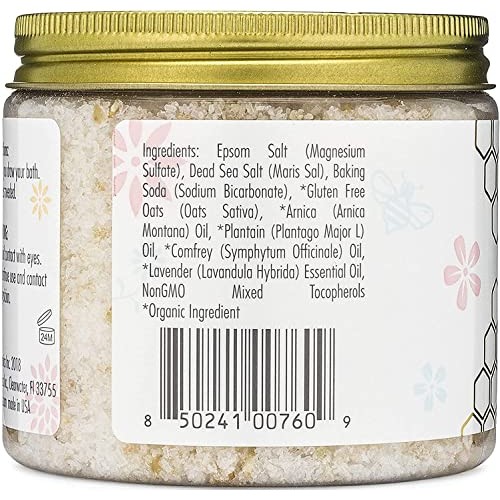 Era Organics Relaxing Bath Salts & Essential Oils – Extra Soothing Spa Qualit...