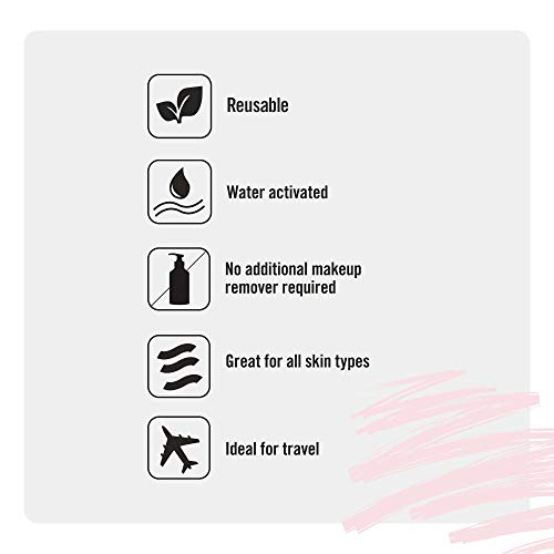 ERASE YOUR FACE Face Reusable Makeup Removing Cloths With Friendly Packaging ...